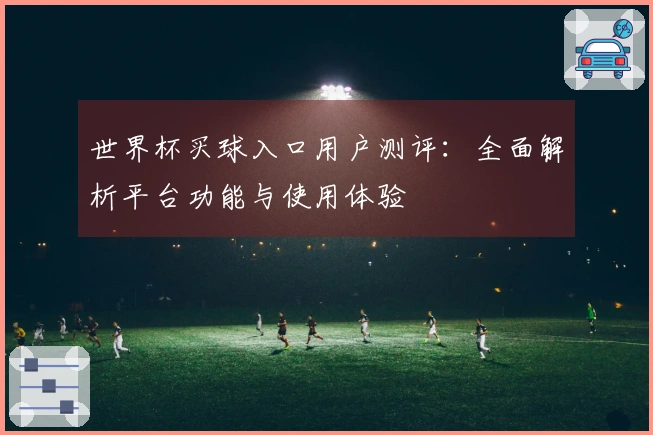 世界杯买球入口用户测评：全面解析平台功能与使用体验